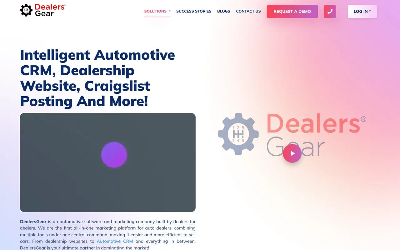 DealersGear — Automotive e-commerce